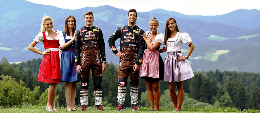 PUMA introduces new clothes for Red Bull Competing team
