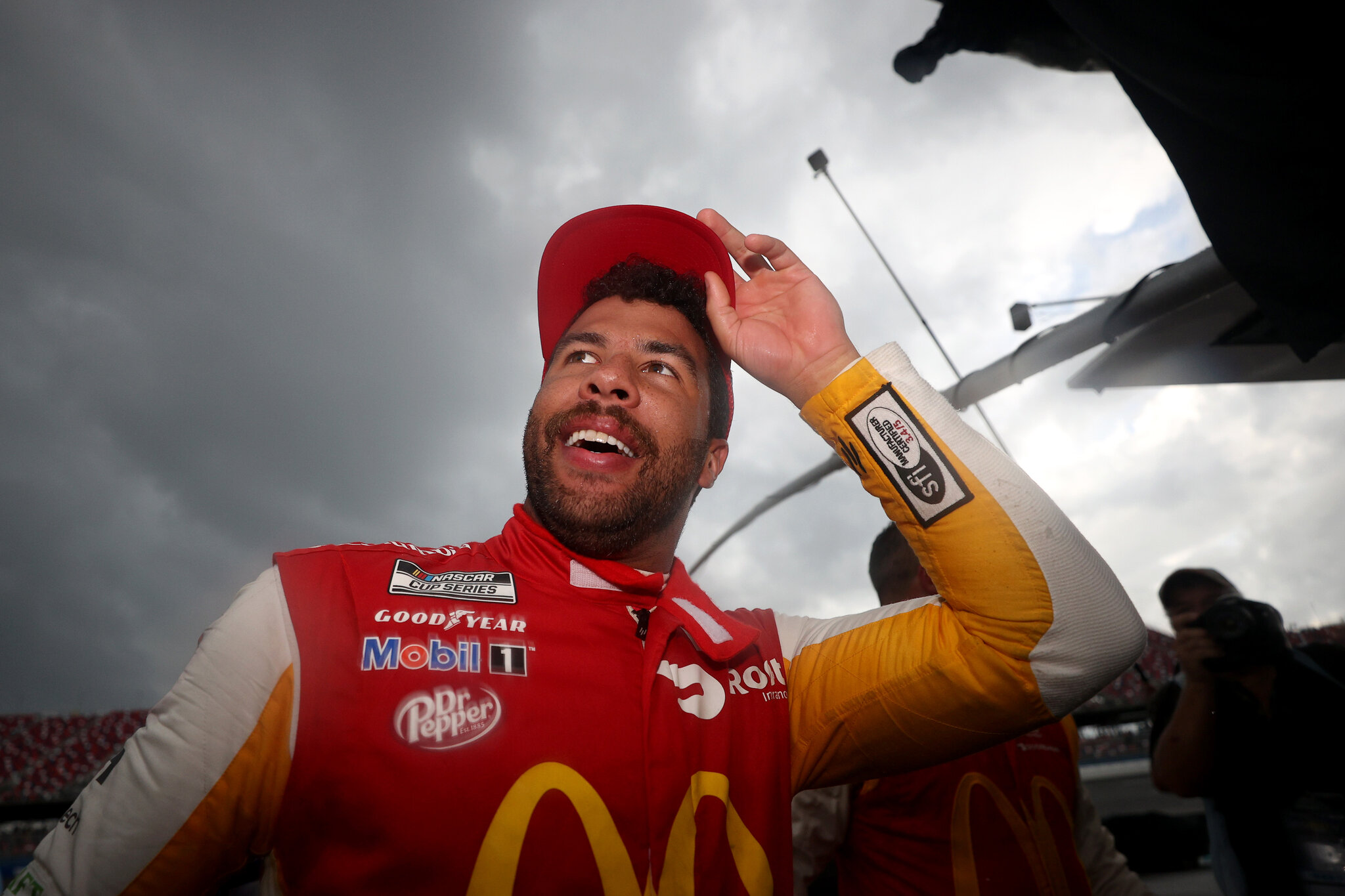 Bubba Wallace discusses his working with team owner Michael Jordan