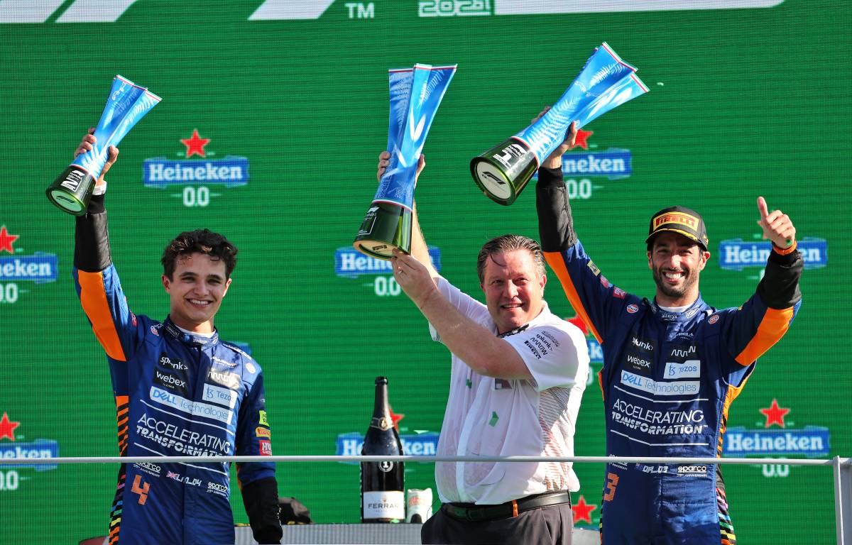 How does Norris compare to Vettel and Verstappen, according to Ricciardo?