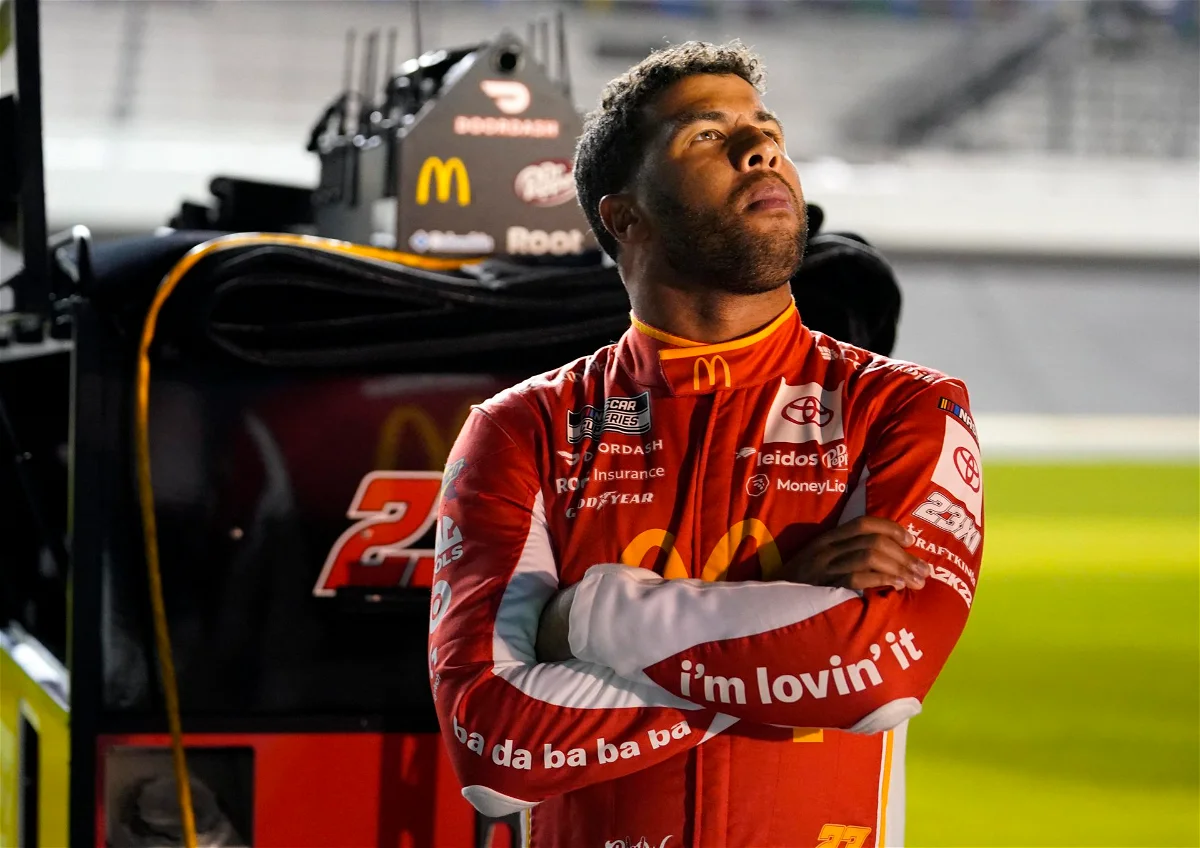 Bubba Wallace’s crew chief and two others are suspended by NASCAR