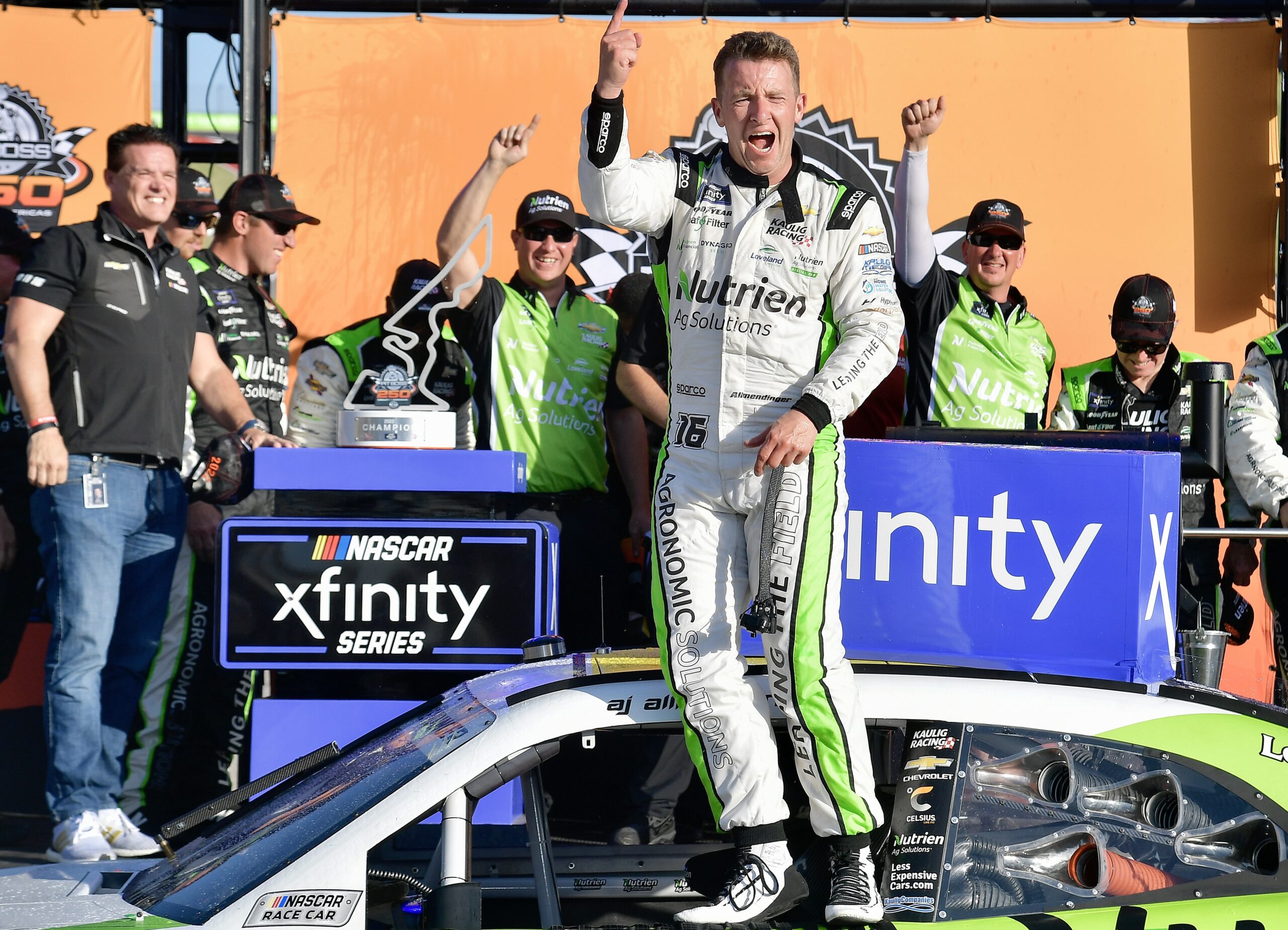Results of NASCAR Xfinity COTA: Allmendinger wins