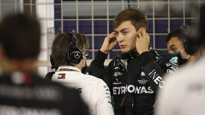 george russell mercedes