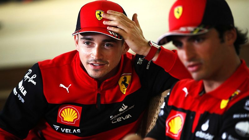 charles leclerc ferrari carlos