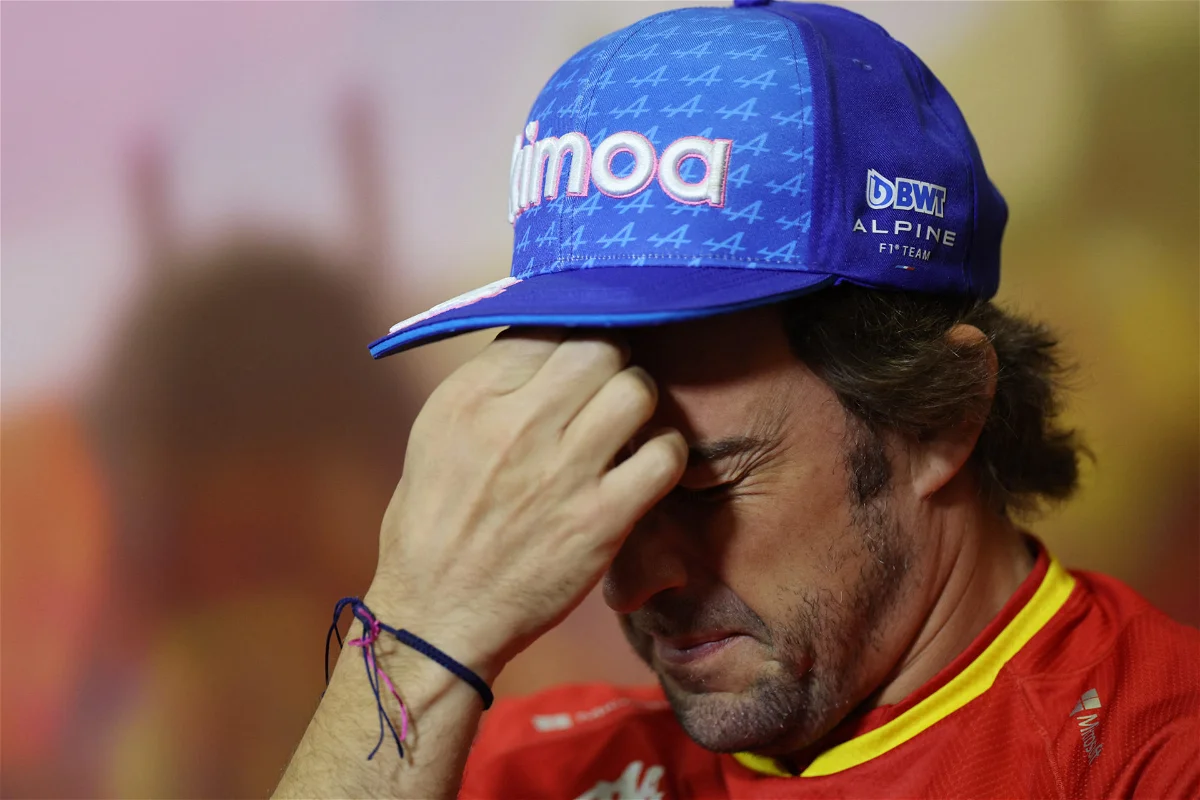 Alonso was given a late grid penalty Spanish GP