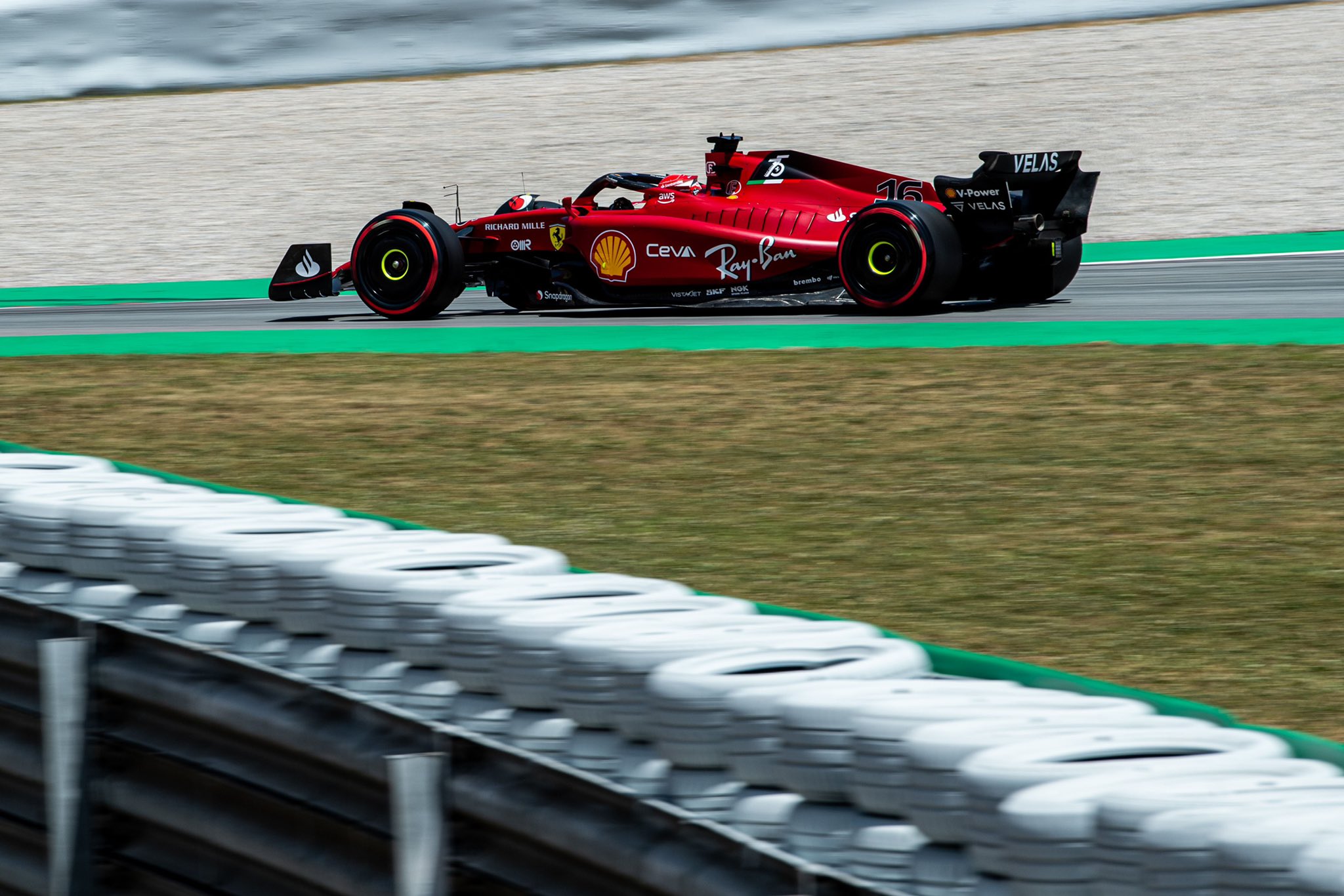 The updated starting grid for the 2022 Formula One Spanish Grand Prix 