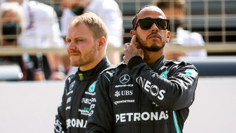 Lewis Hamilton and Valtteri Bottas