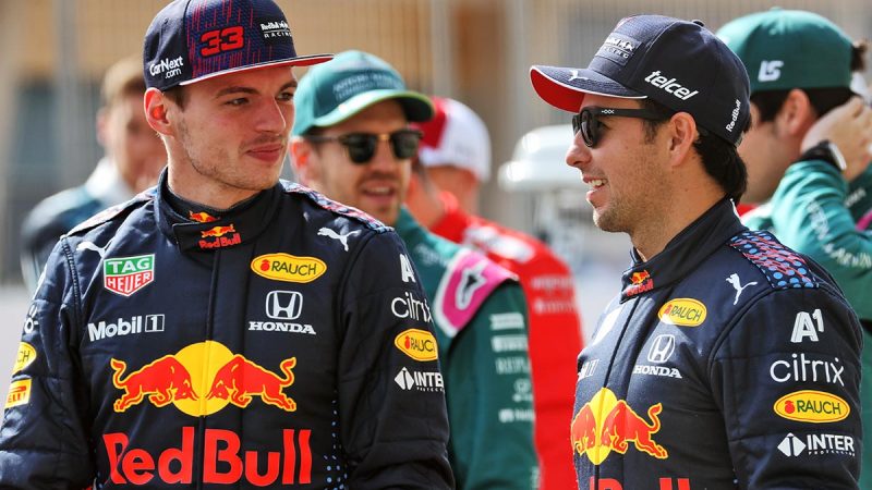 Max Verstappen Sergio Perez Red Bull
