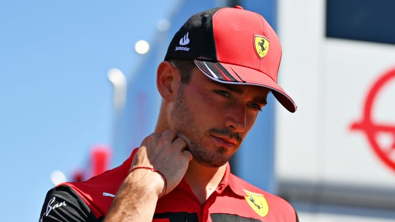 Leclerc Ferrari 2022