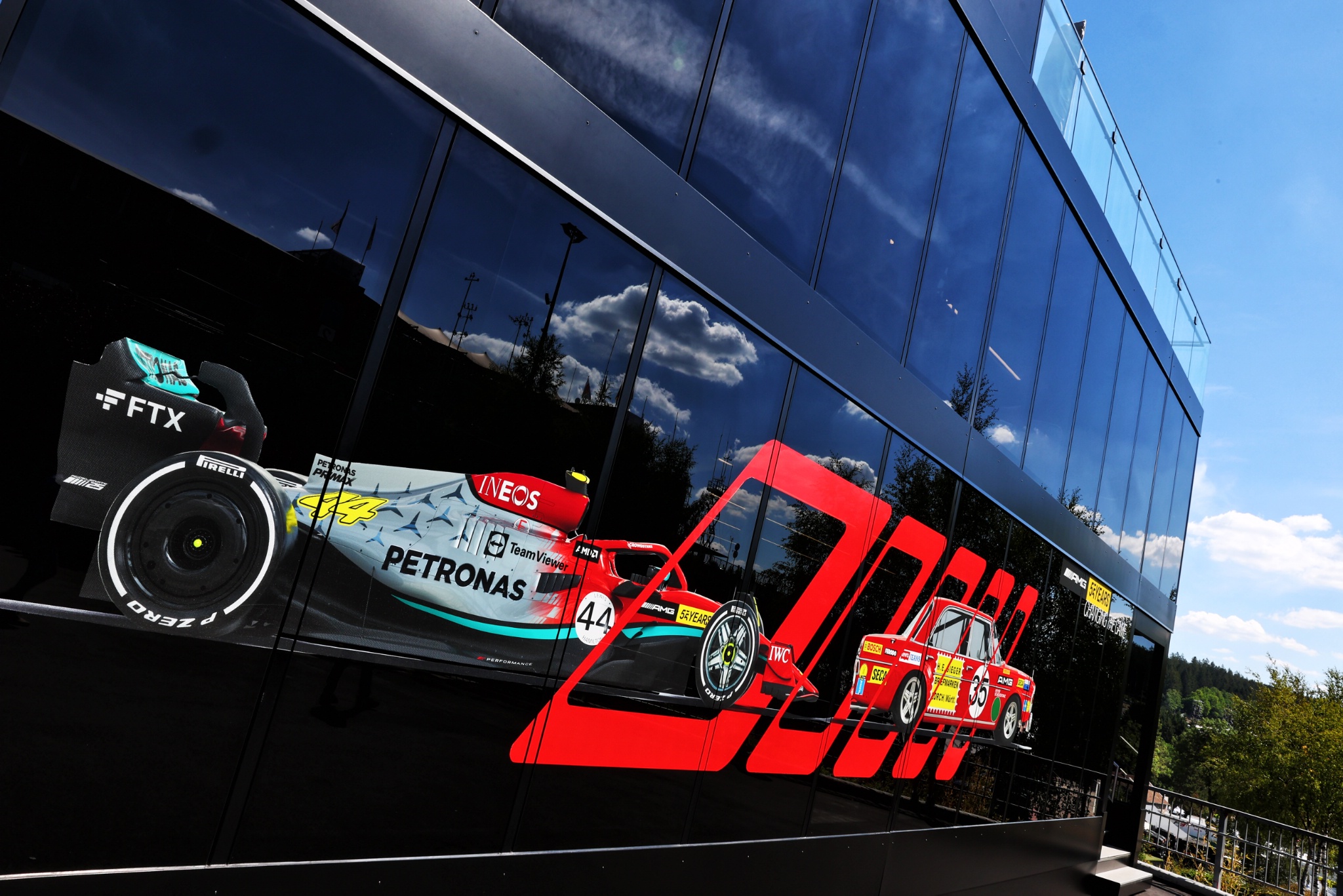 Mercedes race with unique F1 livery in Belgium