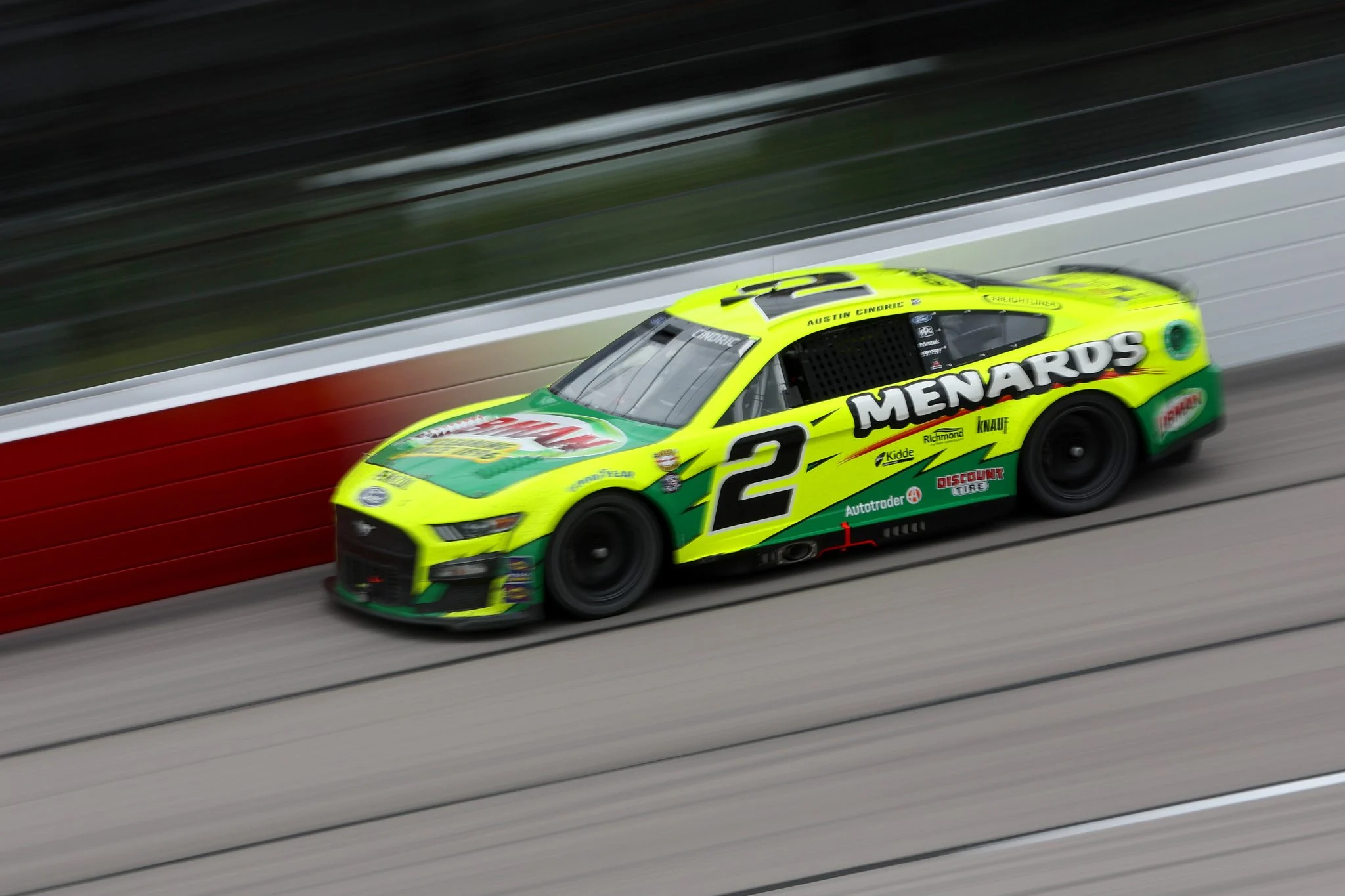 Austin Cindric was the fastest in Saturday’s Darlington Cup practise