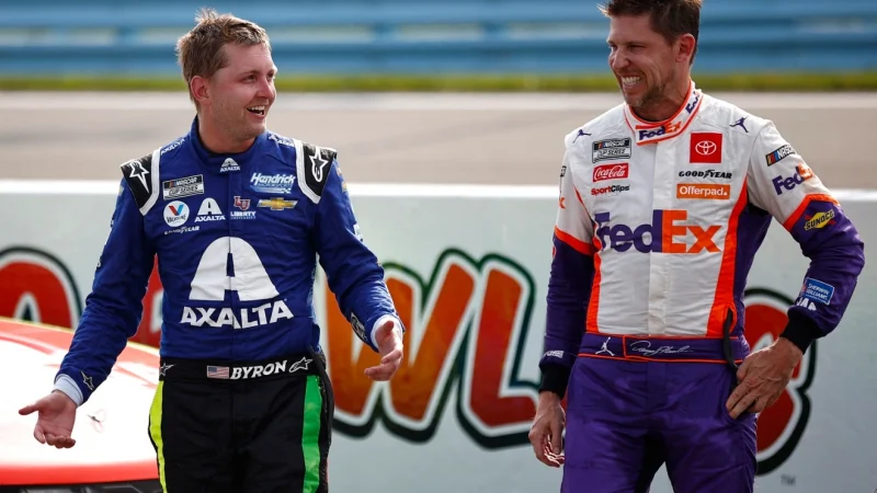 Denny Hamlin William Byron Texas