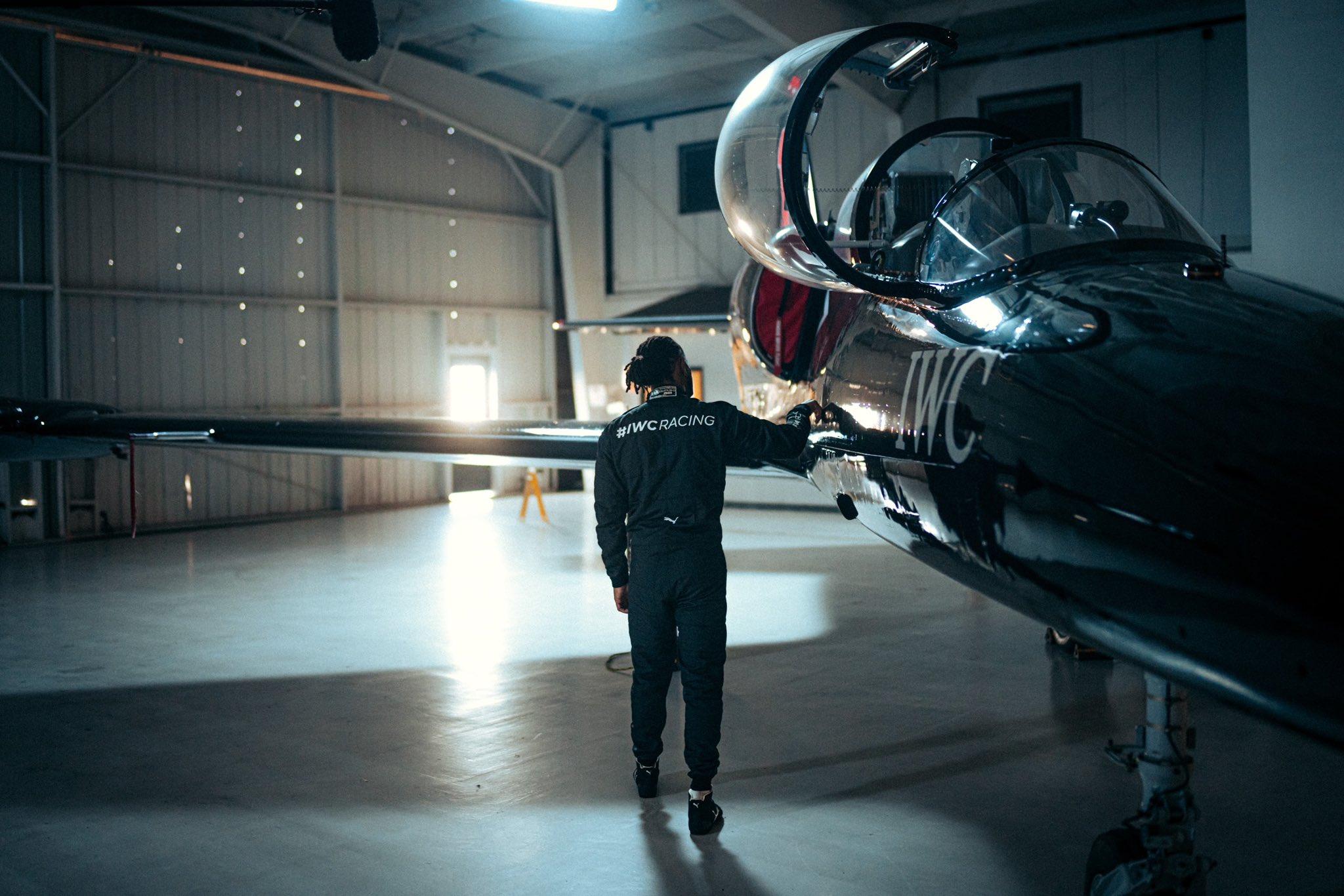 Video: POV of Hamilton competing in a fighter jet