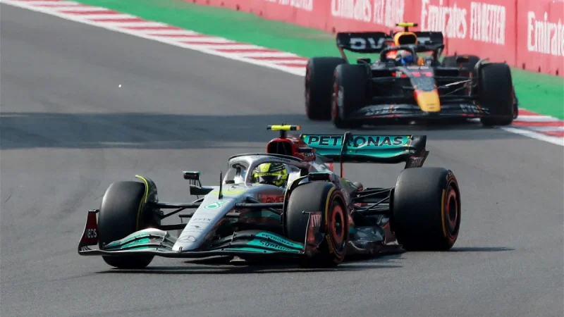 Hamilton Mercedes Interlagos Circuit