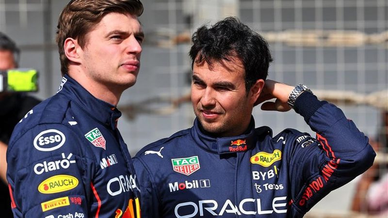 Sergio Perez and Max Verstappen 2022