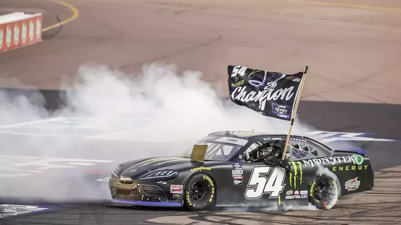ty gibbs wins nascar xfinity title