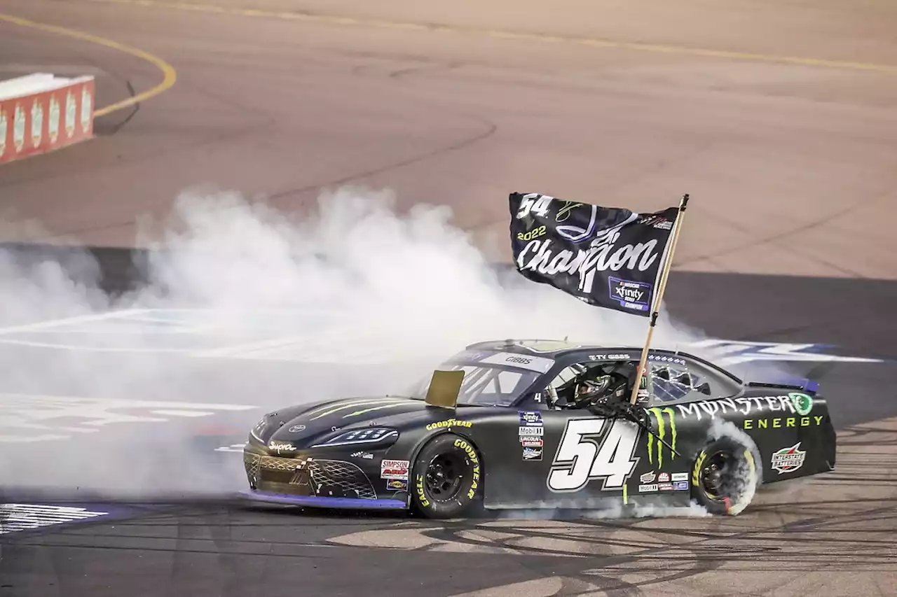 Ty Gibbs earns the NASCAR Xfinity championship in a thrilling Phoenix finale